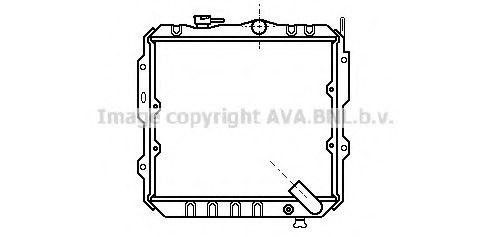 PRASCO MT2032 Radiator, engine cooling
